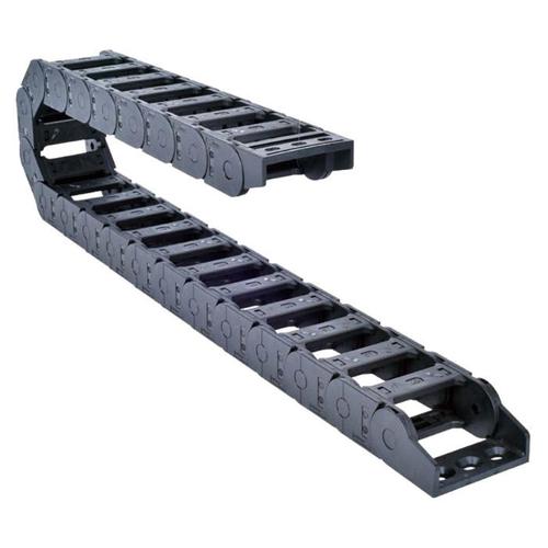 拖链机床增强尼龙 工程塑料线槽雕刻机电缆保护链 履带桥式/封闭式